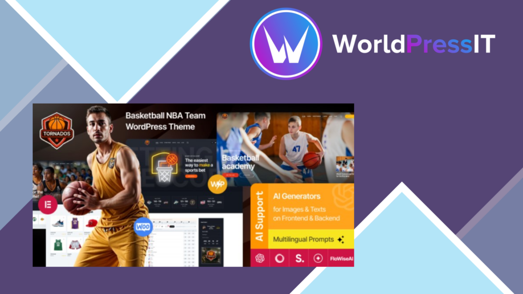Tornados | Basketball NBA Team WordPress Theme