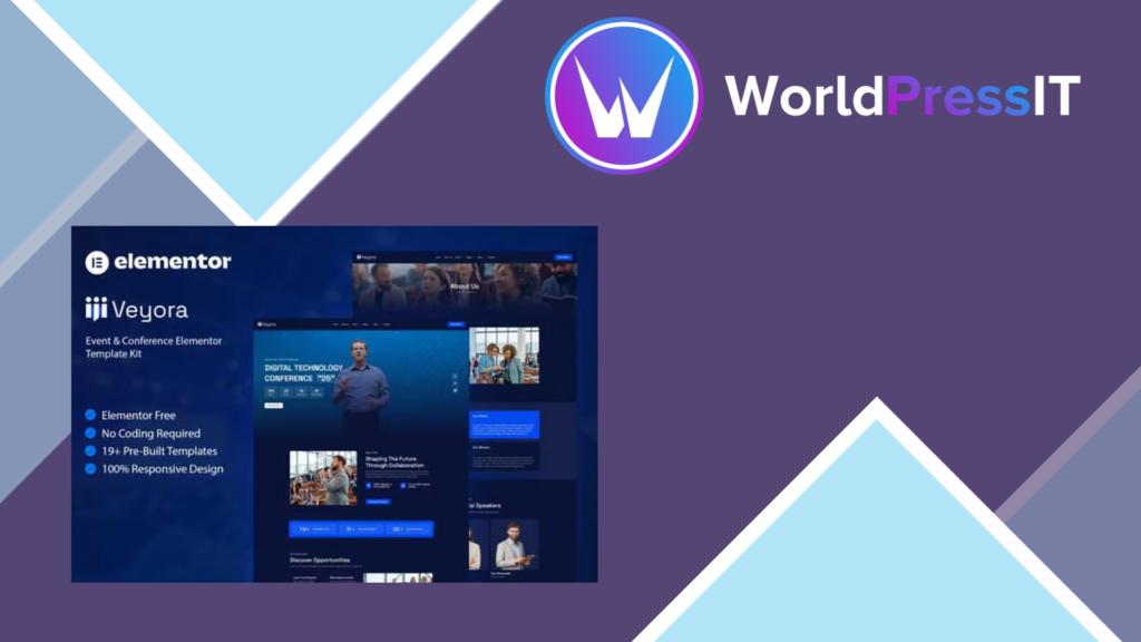 Veyora – Event and Conference Elementor Template Kit
