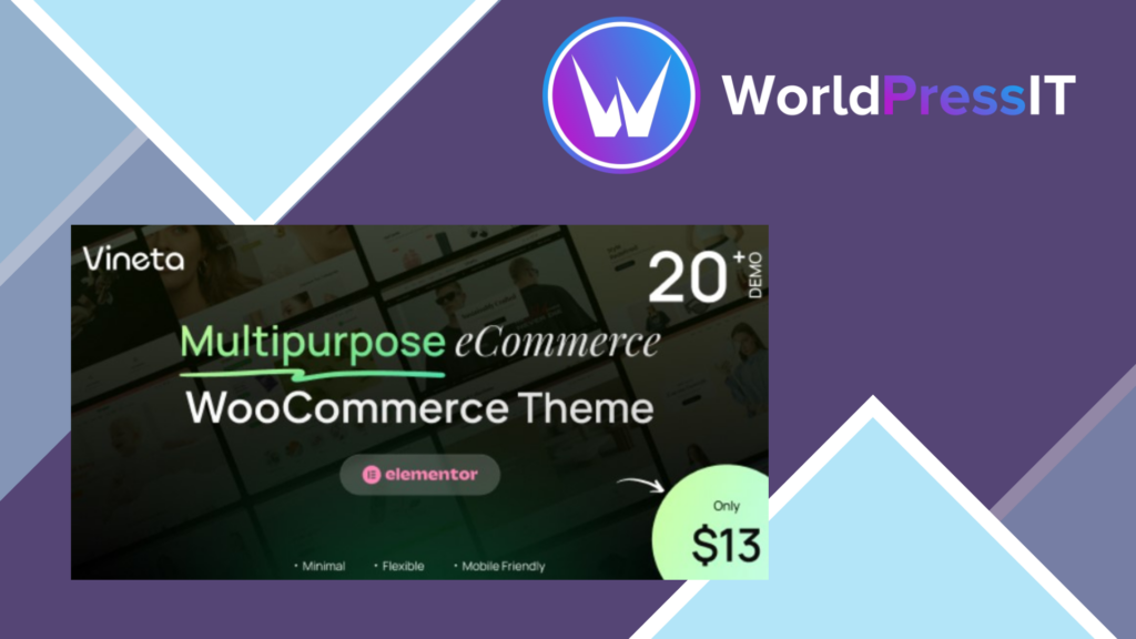Vineta - Multipurpose WooCommerce WordPress Theme