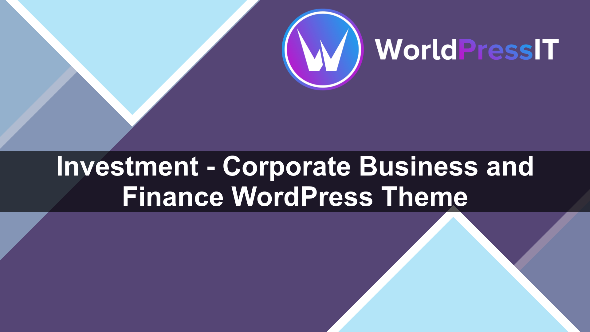 Investment – Corporate Business and Finance WordPress Theme - WorldPress IT