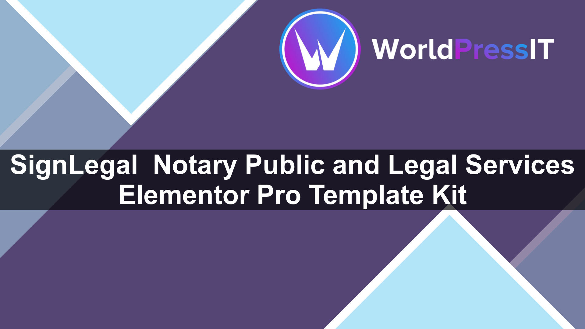 SignLegal – Notary Public and Legal Services Elementor Pro Template Kit - WorldPress IT