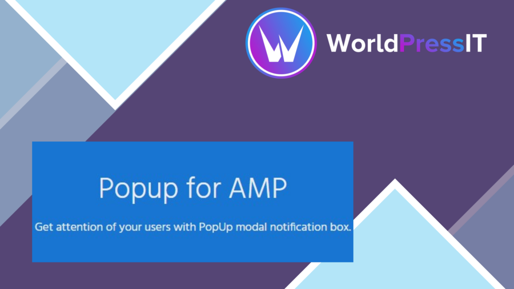 AMP Pop-up