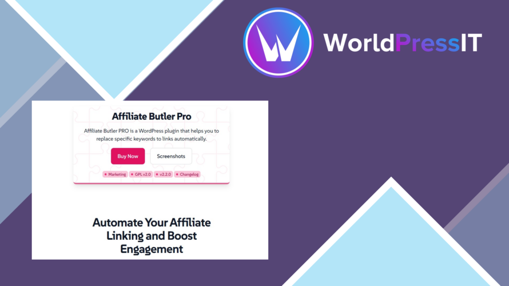 Affiliate Butler Pro