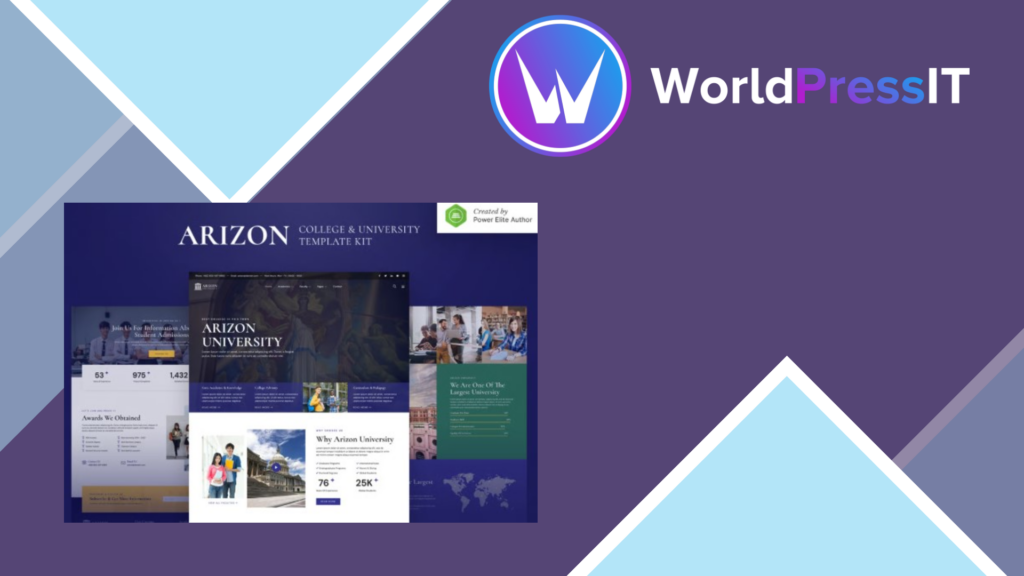 Arizon – College and University Elementor Template Kit