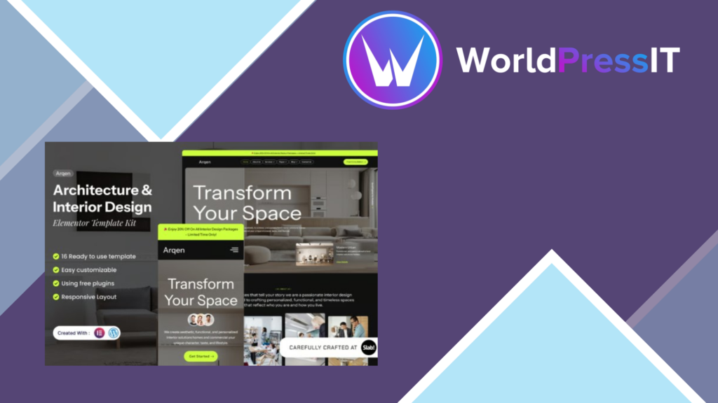 Arqen – Architecture and Interior Design Elementor Template KitLatest Arqen – Architecture and Interior Design Elementor Template Kit