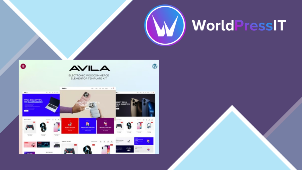 Avila – Electronic WooCommerce Elementor Template Kit