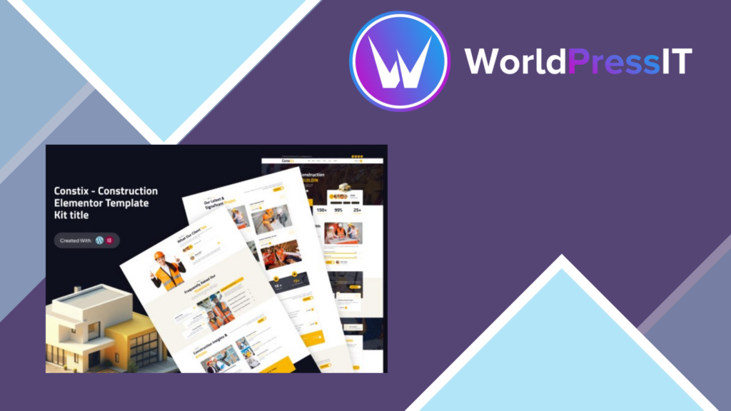 Constix – Construction and Building Elementor Template KitLatest Constix – Construction and Building Elementor Template Kit