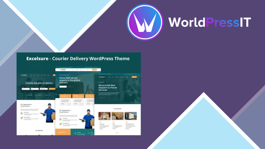 Excelsure – Courier Delivery WordPress Theme