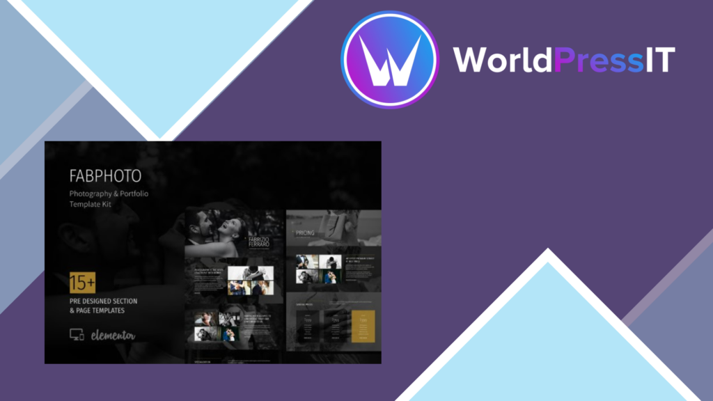 FabPhoto – Photography and Portfolio Template Kit