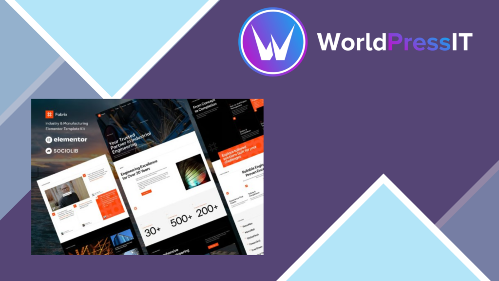 Fabrix – Industry and Manufacturing Elementor Template KitLatest Fabrix – Industry and Manufacturing Elementor Template Kit