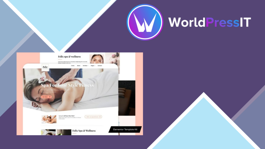 Felix – Spa Elementor Template KitLatest Felix – Spa Elementor Template Kit