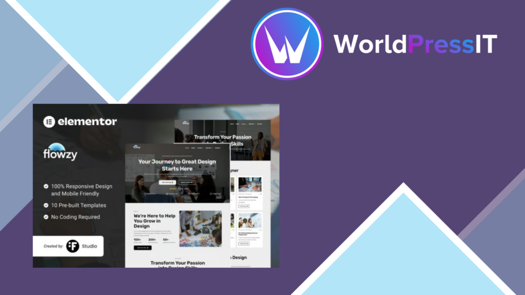 Flowzy – UI/UX Course and Services Elementor Template KitLatest Flowzy – UI/UX Course and Services Elementor Template Kit