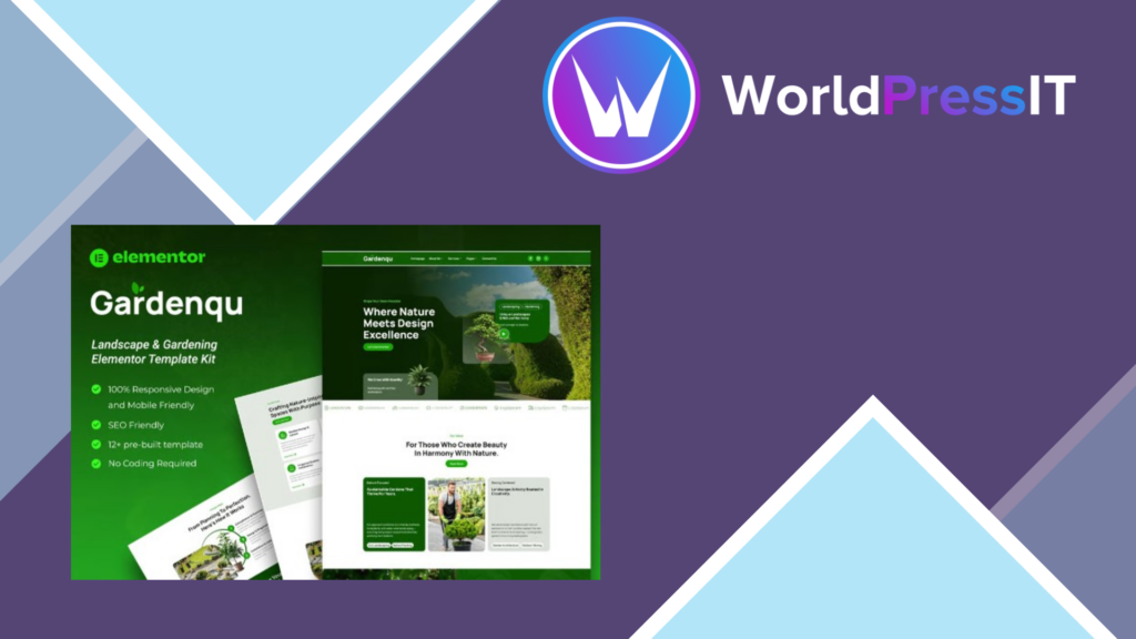Gardenqu – Landscape and Gardening Elementor Template KitLatest Gardenqu – Landscape and Gardening Elementor Template Kit