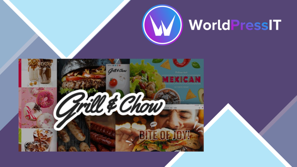 Grill and Chow - Fast Food and Pizza Theme