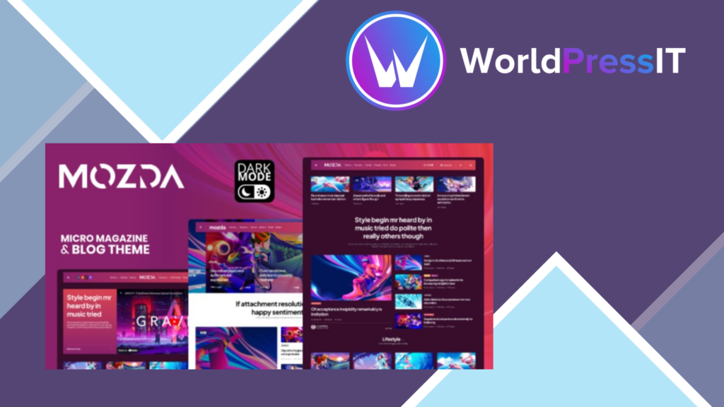 Mozda - Micro Magazine and Blog Theme