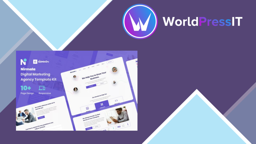 Nirmala – Digital Marketing Agency Elementor Template Kit