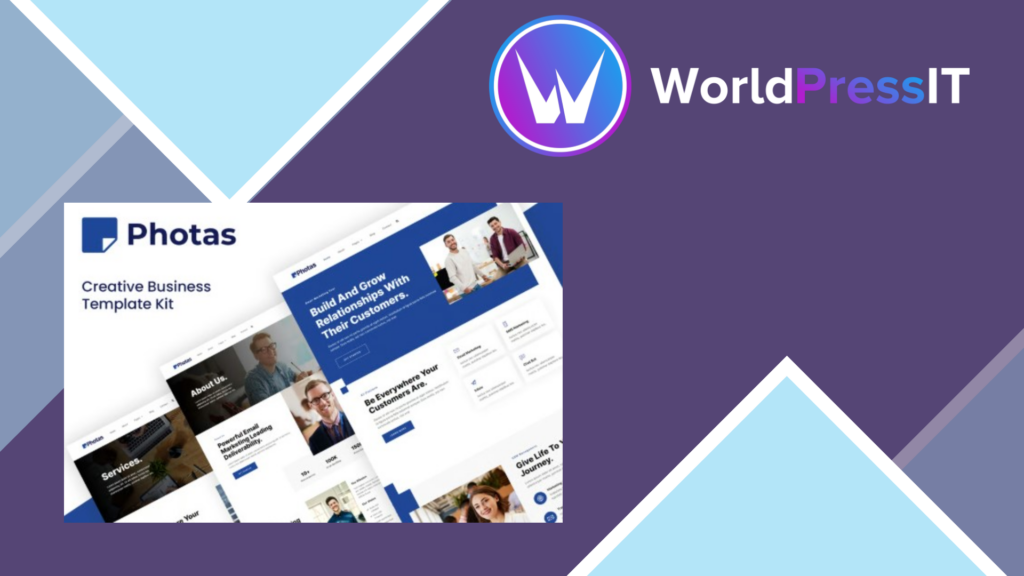 Photas – Email Marketing Company Elementor Template Kit