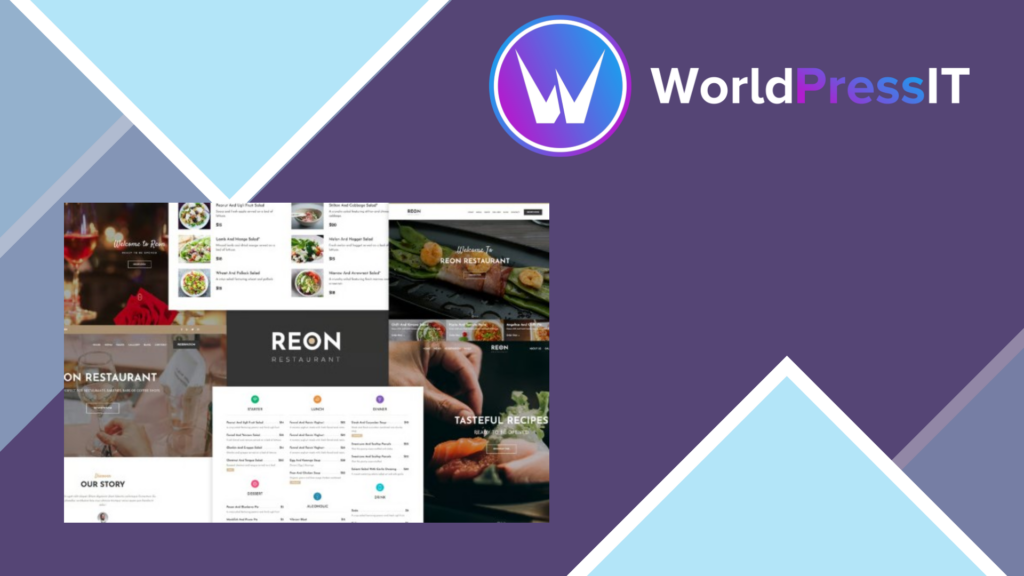 Reon – Restaurant Food Cafe WordPress Theme