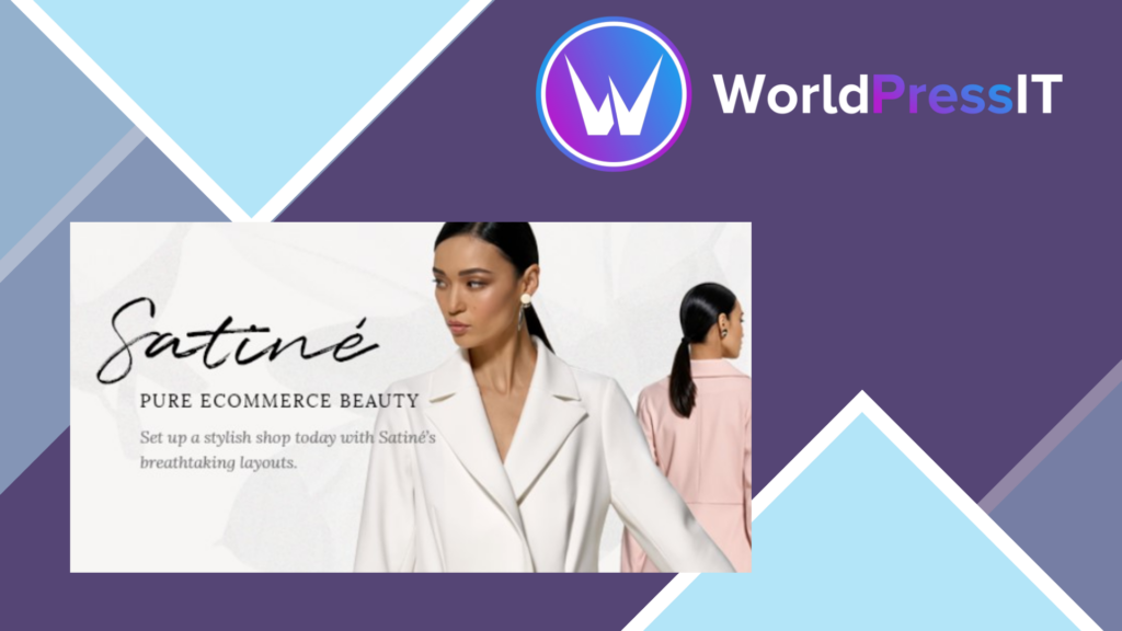 Satiné - Fashion and Clothing Shop WordPress Theme