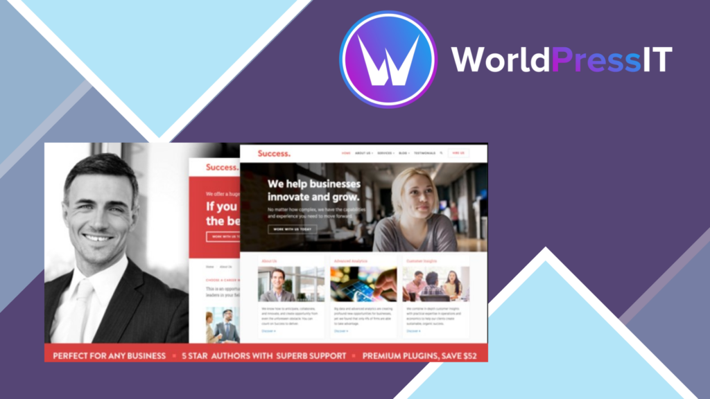 Success - Business and Professional Services WordPress Theme