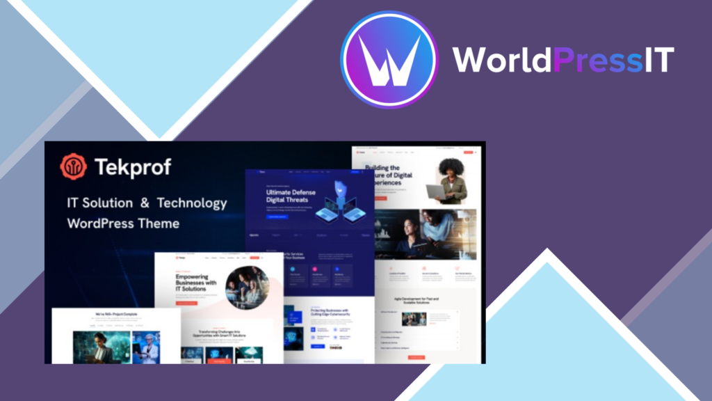 Tekprof - IT Solution and Technology Elementor WordPress Theme