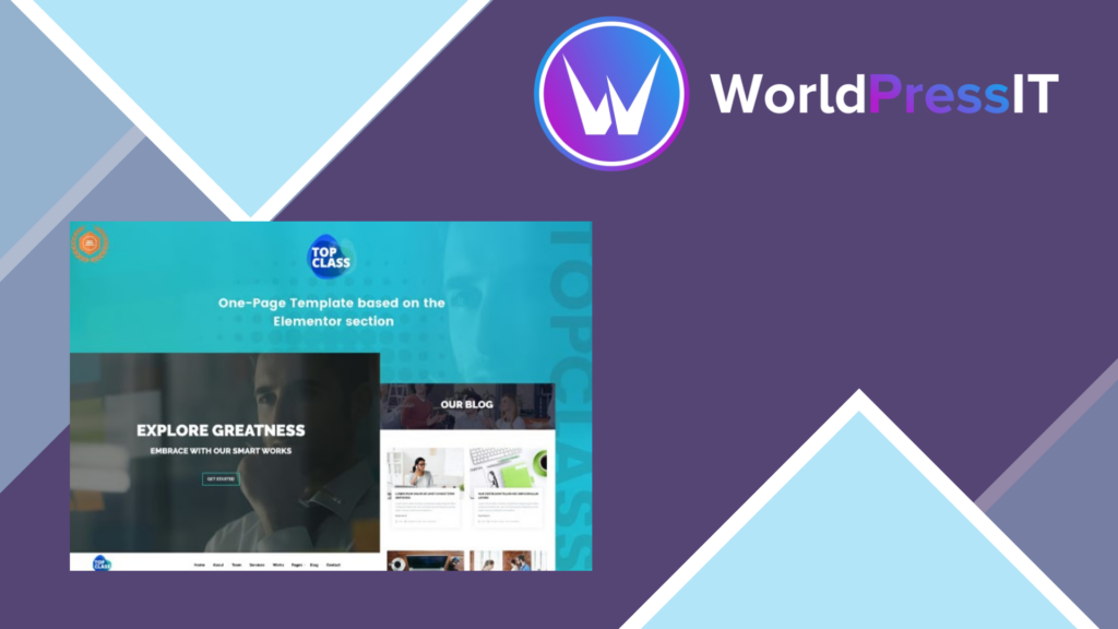TopClass – Business and Agency Template Kit