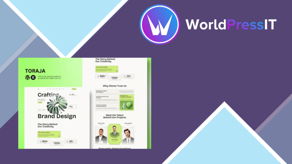 Toraja – Creative Agency Elementor Template Kit