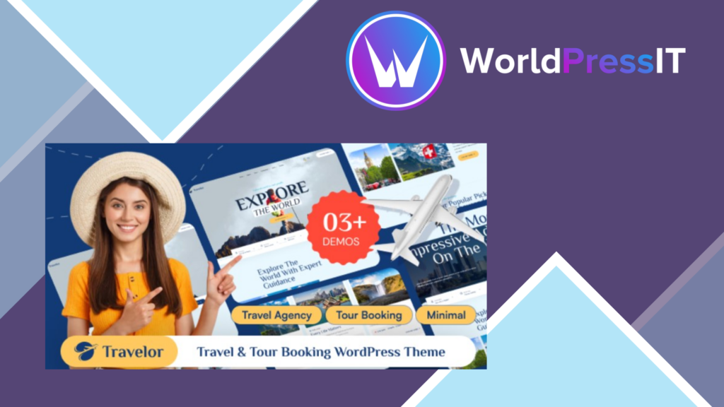 Travelor - Travel and Tour Booking WordPress Theme