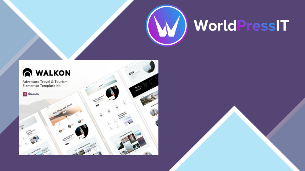 WalkOn – Adventure Travel and Tourism Elementor Template Kit