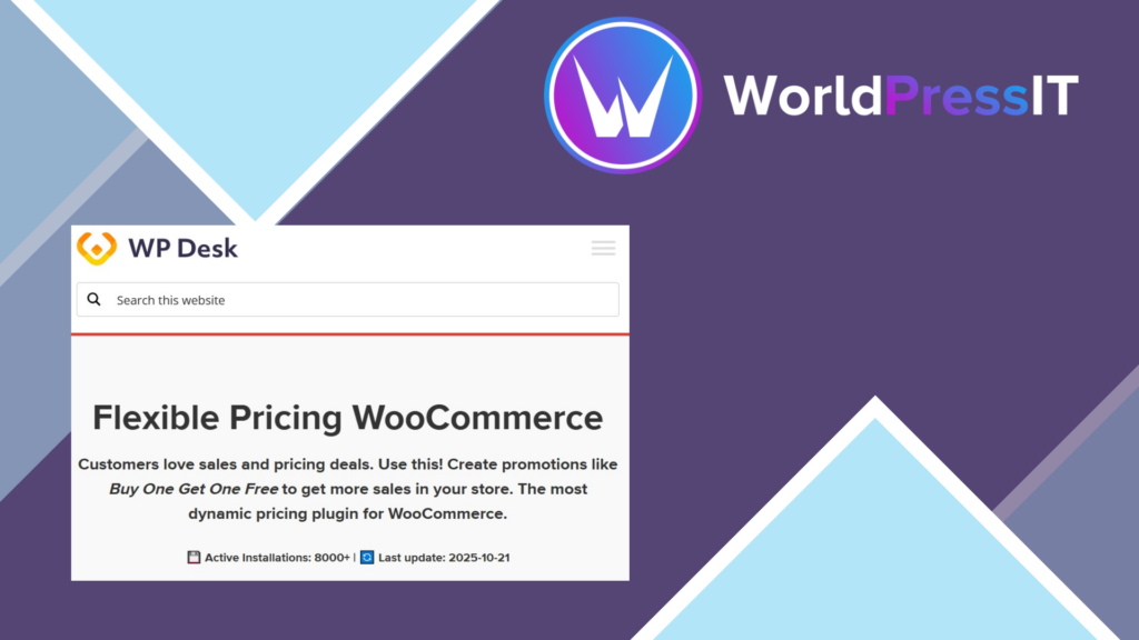WooCommerce Flexible Pricing1.5.34 WooCommerce Flexible Pricing