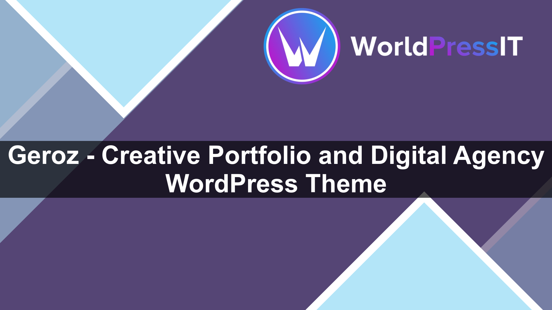 Geroz – Creative Portfolio and Digital Agency WordPress Theme - WorldPress IT