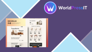 Decorlux – Interior Design Elementor Template Kit