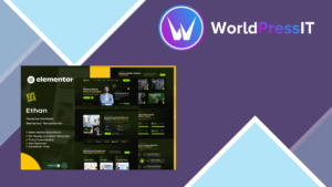 Ethan – Personal Portfolio Elementor Template Kit