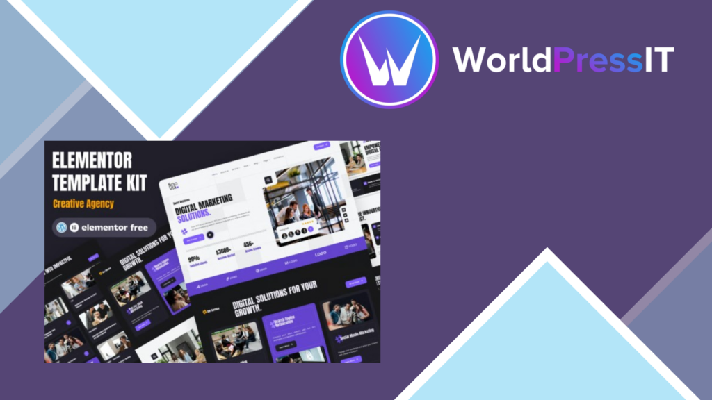 Finovia – Digital Marketing Agency Elementor Kit