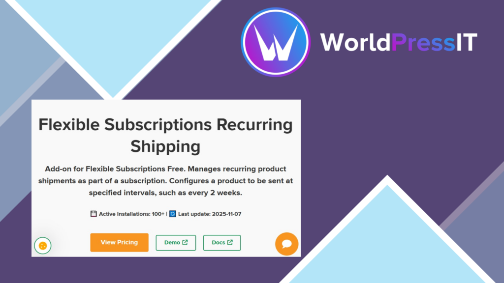 Flexible Subscriptions Recurring Shipping