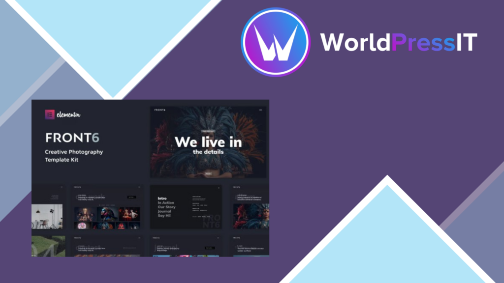 FrontSix – Creative Photography Template Kit