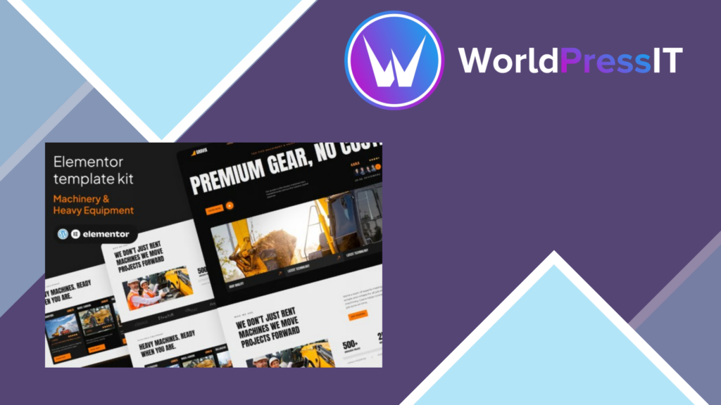 Gravix – Machinery and Heavy Equipment Elementor Kits Templates