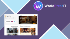 Heatrix – Fireplace and Chimney Services Elementor Template Kit