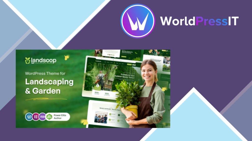 Landscop - Landscaping and Gardening WordPress Theme
