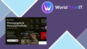 Lenzia – Photography and Personal Portfolio Elementor Template Kit