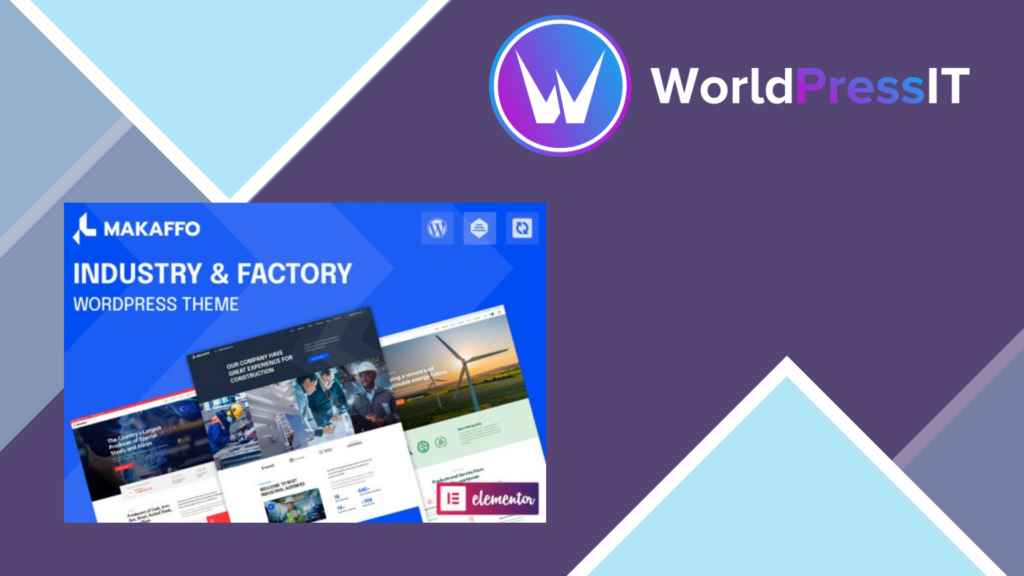Makaffo | Industry and Factory WordPress Theme