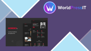 Mobdev – Creative Portfolio and Resume Elementor Template Kit