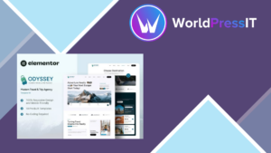 Odyssey – Modern Travel and Trip Agency Elementor Template Kit