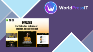 Persova – Influencer Portfolio Elementor Template Kit