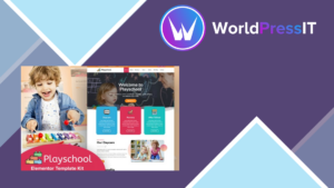 Playschool – Childcare and School Elementor Template Kit