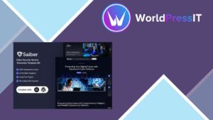 Saiber – Cyber Security Service Elementor Template Kit