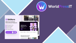 Skillora – Online Course and Edication Gateway Elementor Template Kit