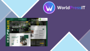 Spacehub – Coworking and Creative Space Elementor Template Kit