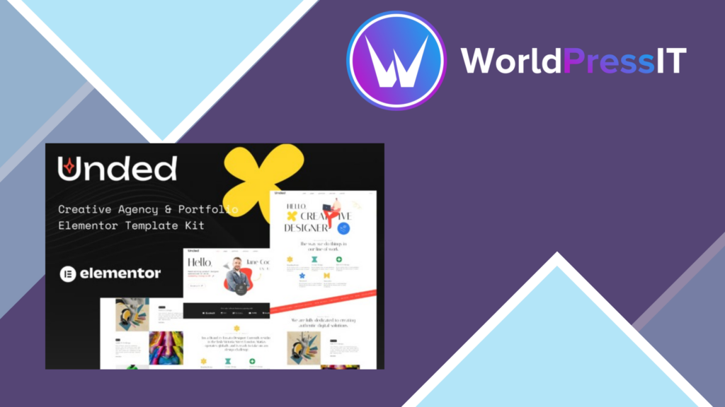 Unded – Creative Agency and Portfolio Elementor Template Kit