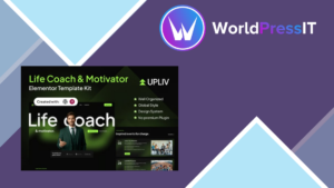 Upliv – Life Coach and Motivator Elementor Template Kit
